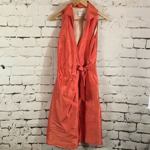 Sarah Campbell | silk wrap dress | Sz 4